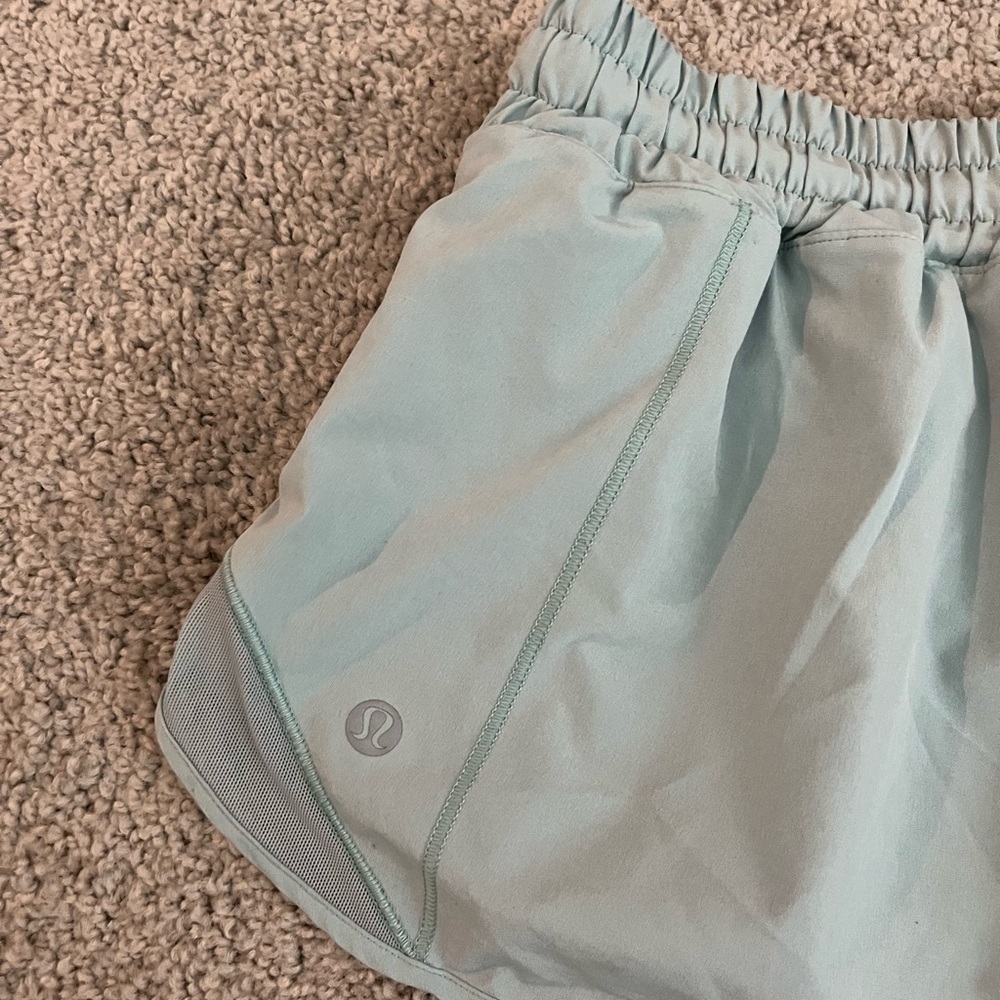 lululemon athletica Women's Sky Blue Athletic Shorts